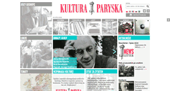 Desktop Screenshot of kulturaparyska.com