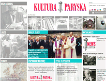 Tablet Screenshot of kulturaparyska.com